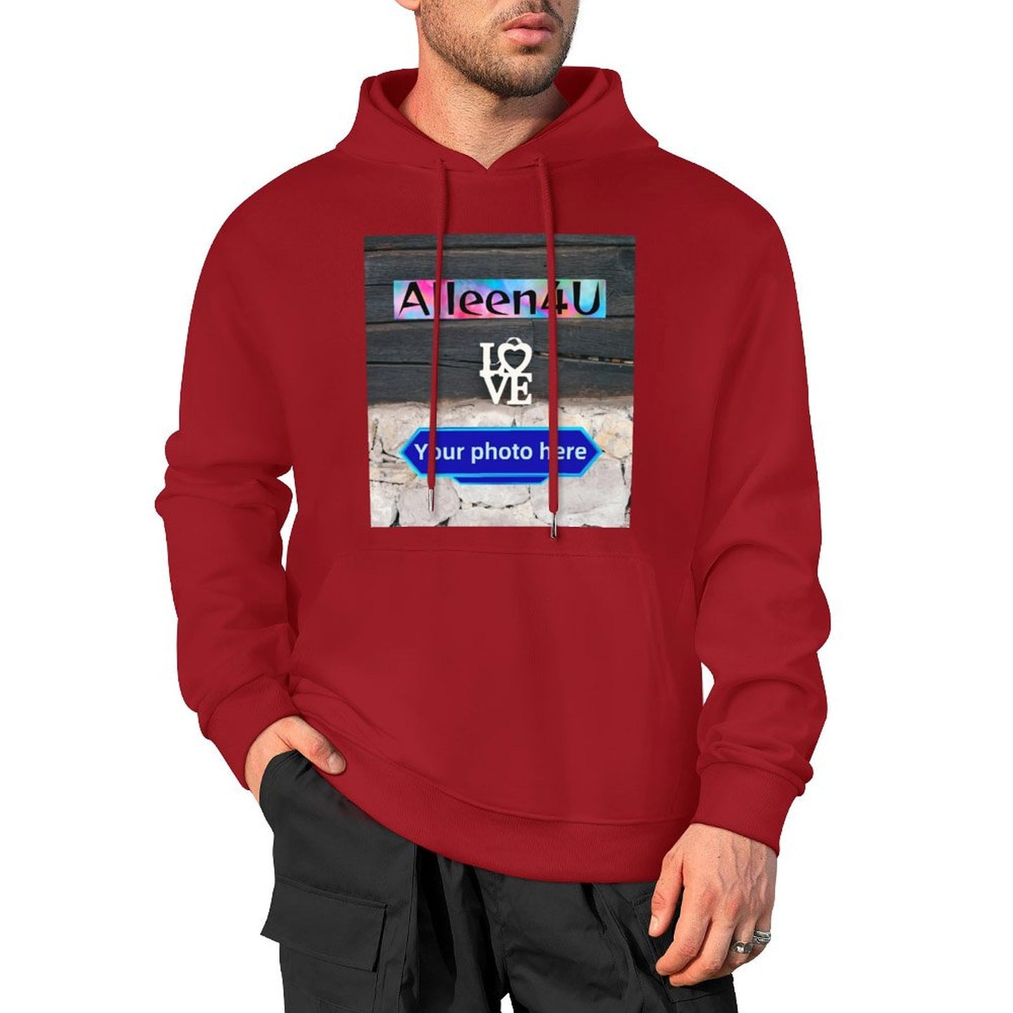 Katoenen Herenhoodie