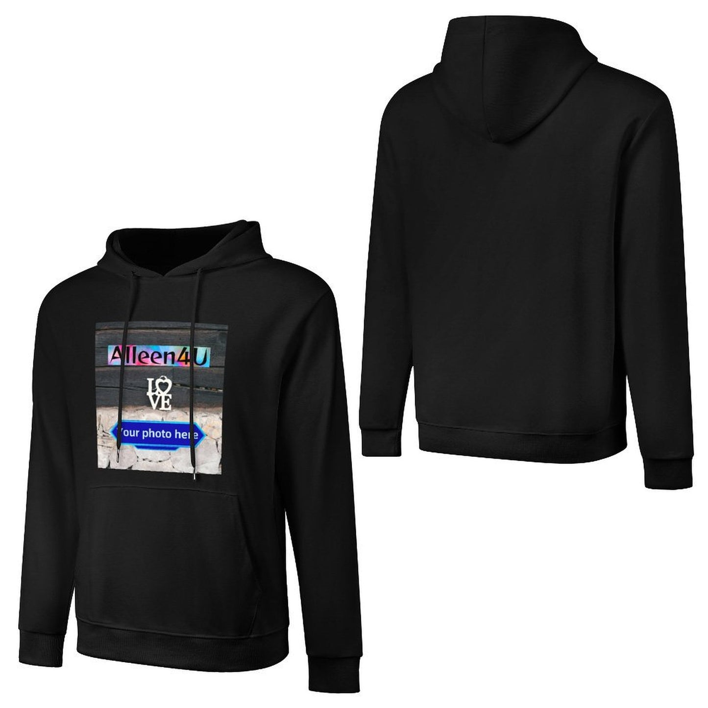 Katoenen Herenhoodie