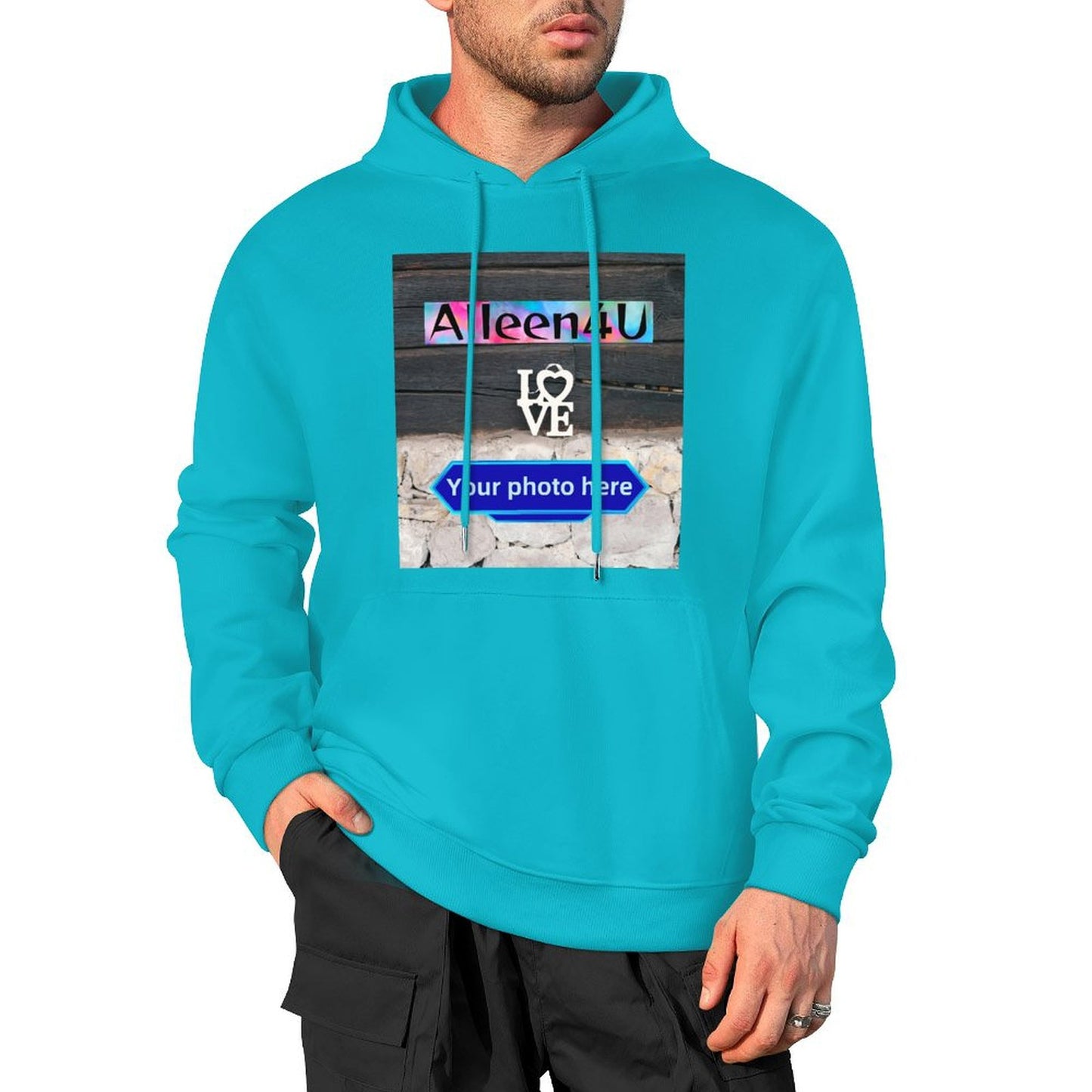 Katoenen Herenhoodie