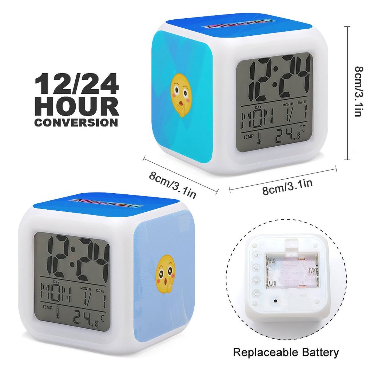 Color Changing Alarm Clock