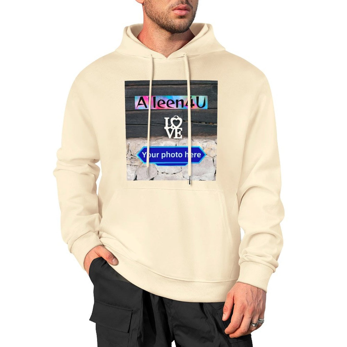 Katoenen Herenhoodie