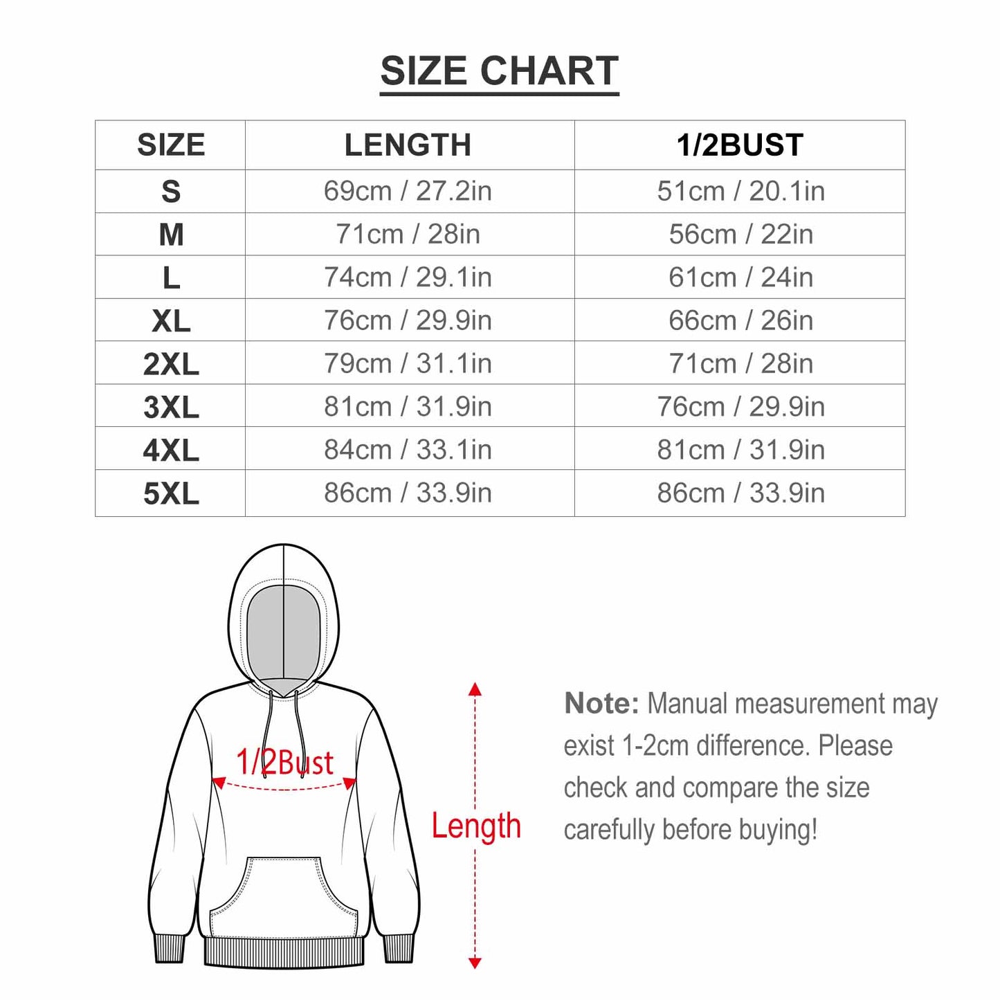 Katoenen Herenhoodie