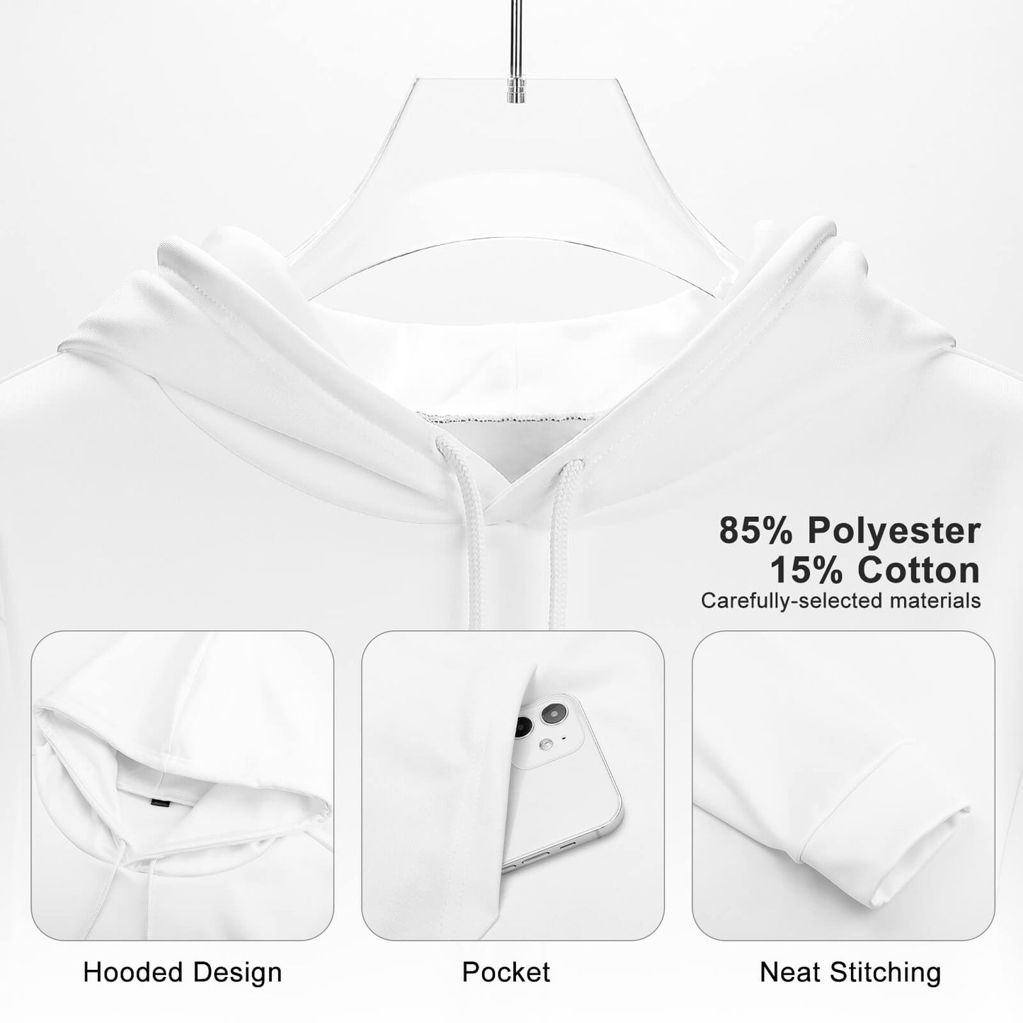 Capuchonsweater voor Dames