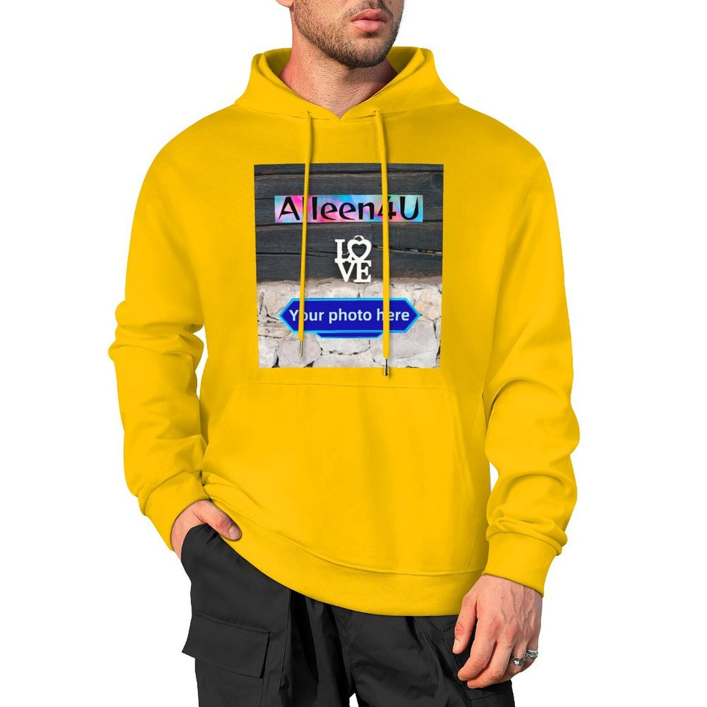 Katoenen Herenhoodie