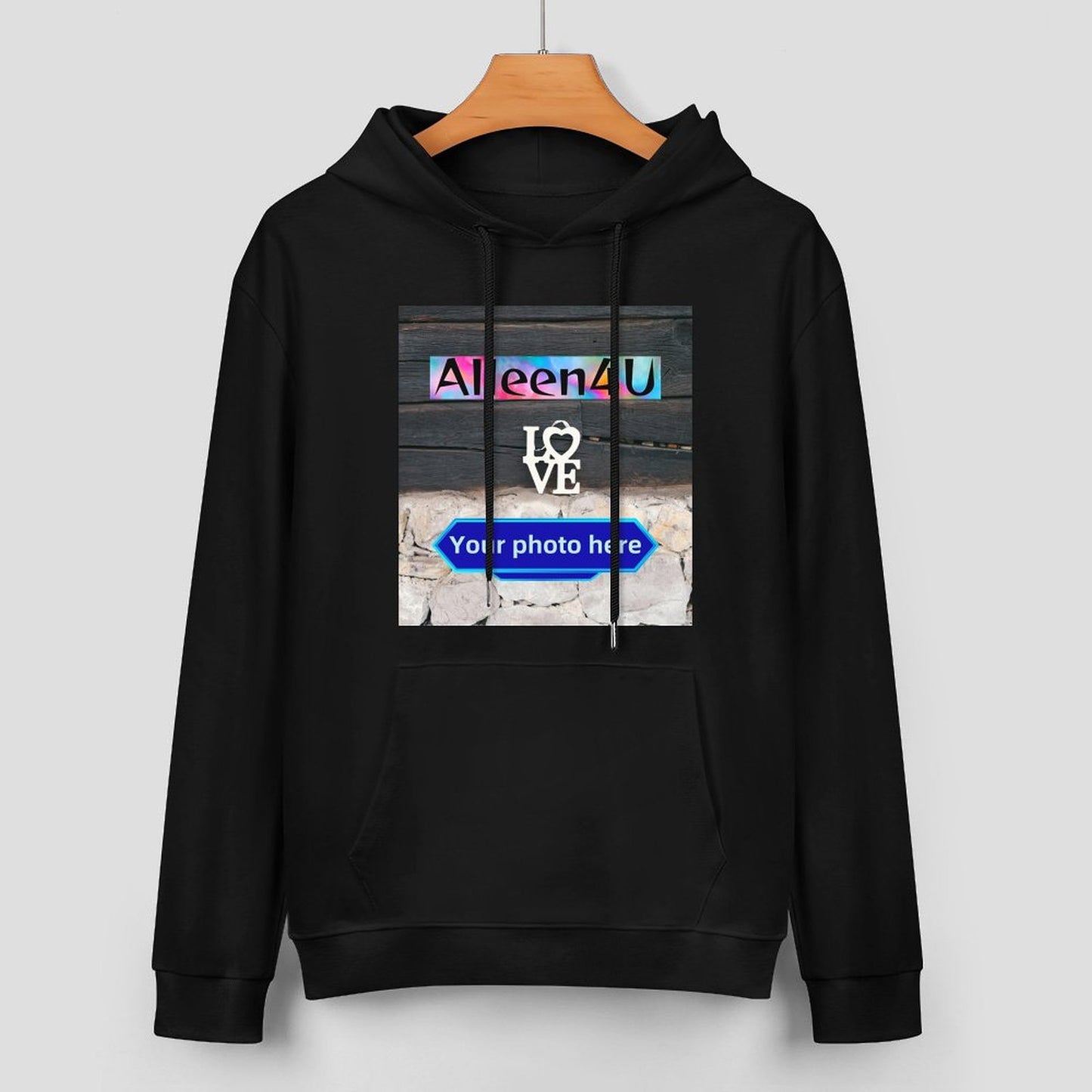 Katoenen Herenhoodie