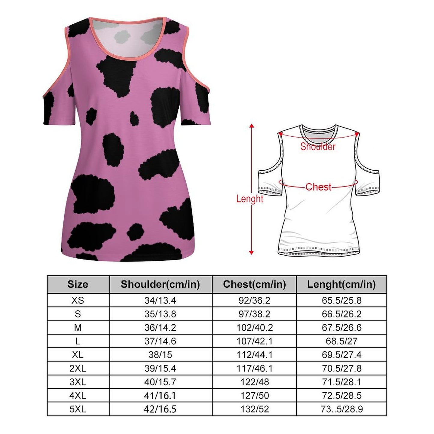 Cold Shoulder Top with Short Sleeves