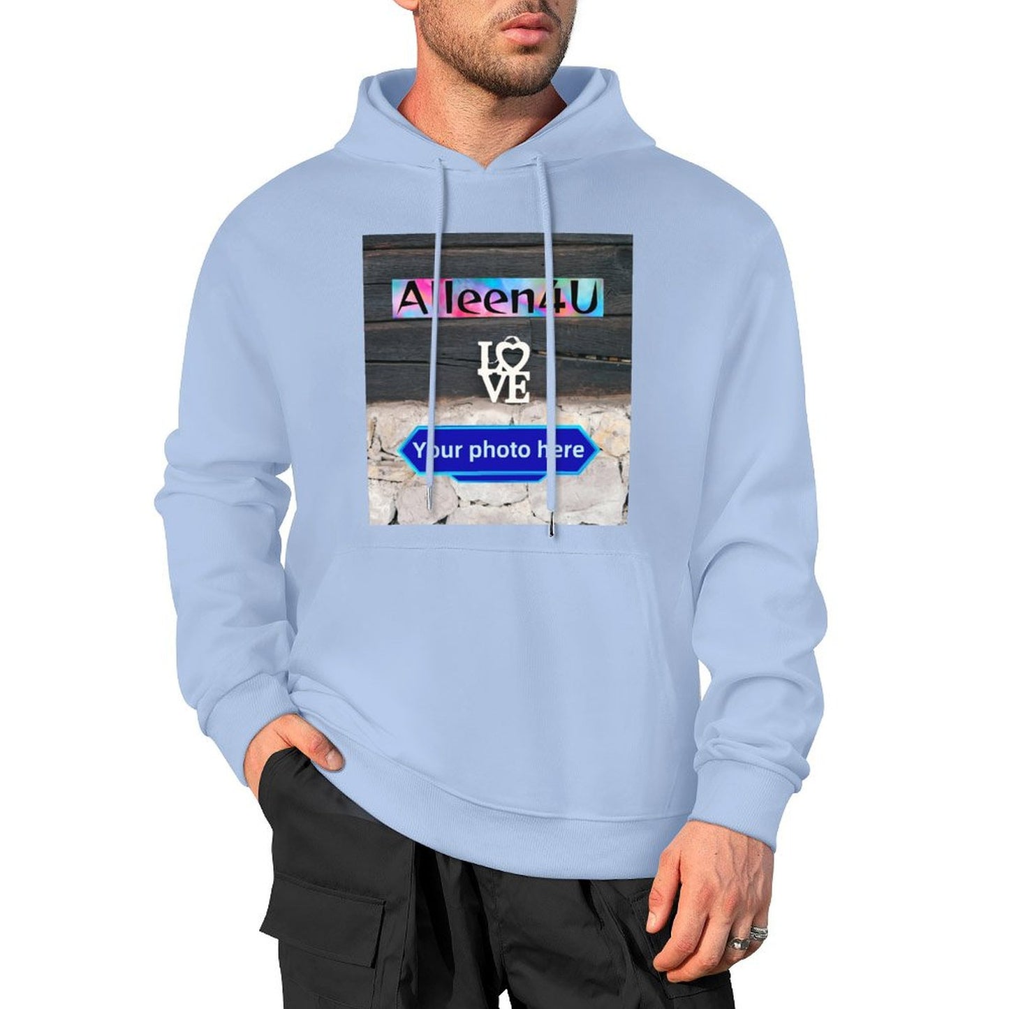 Katoenen Herenhoodie