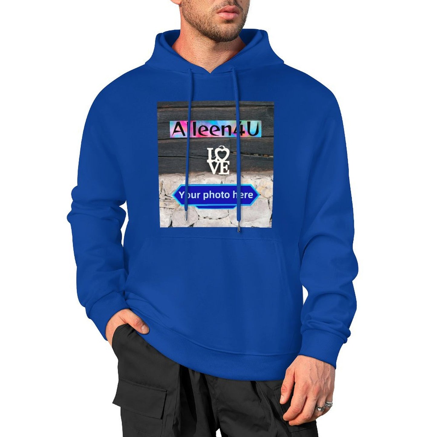 Katoenen Herenhoodie