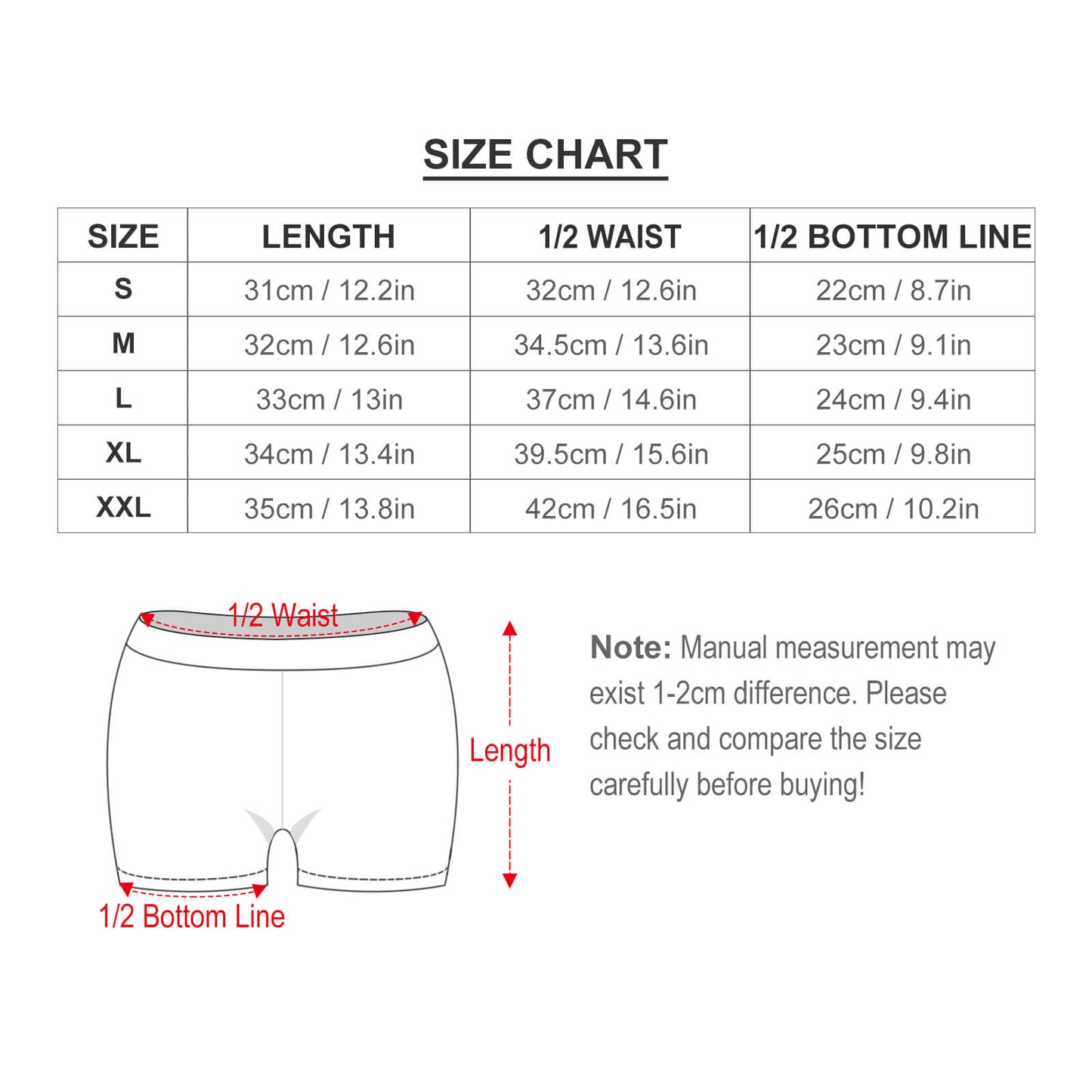 Elastische Shorts