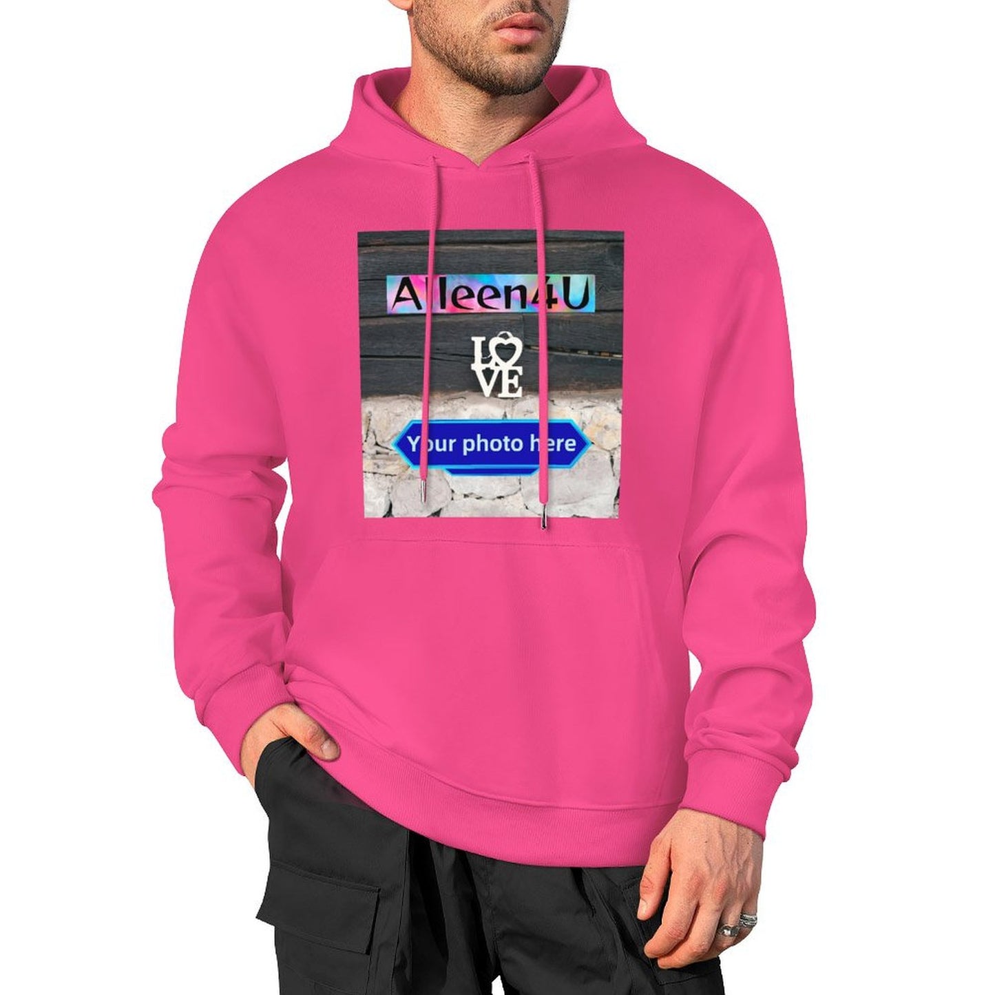 Katoenen Herenhoodie
