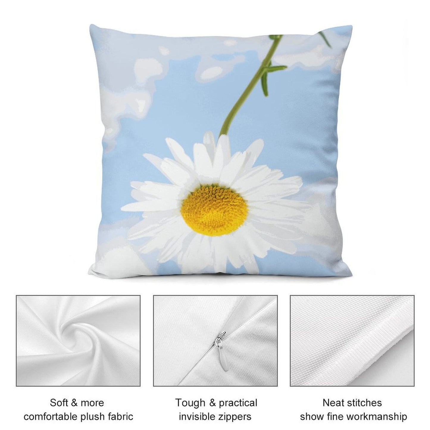 Plush Pillowcases (4 Pieces)
