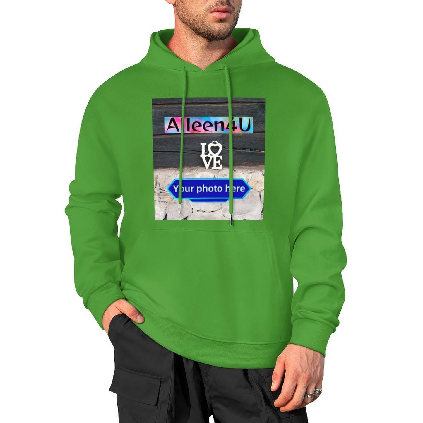 Katoenen Herenhoodie