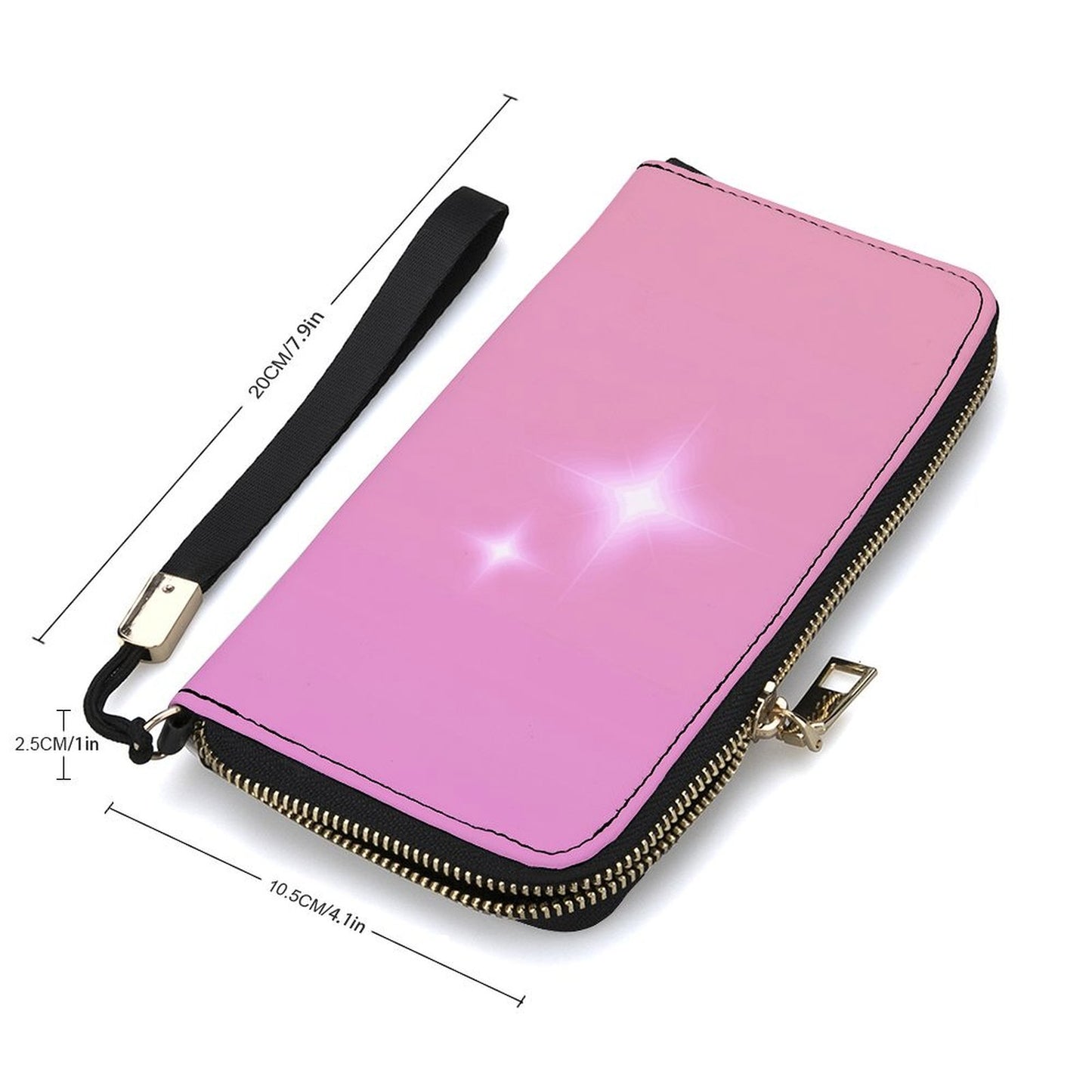 Long Wallet with Wristlet