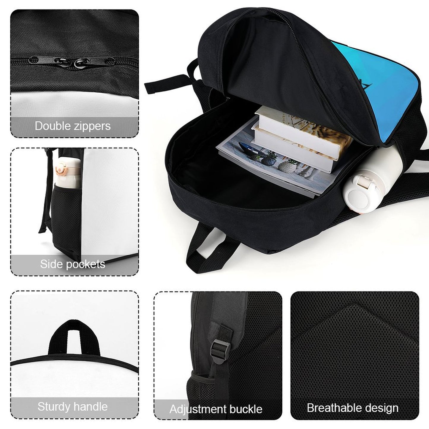 17 Inch Basis Schooltas