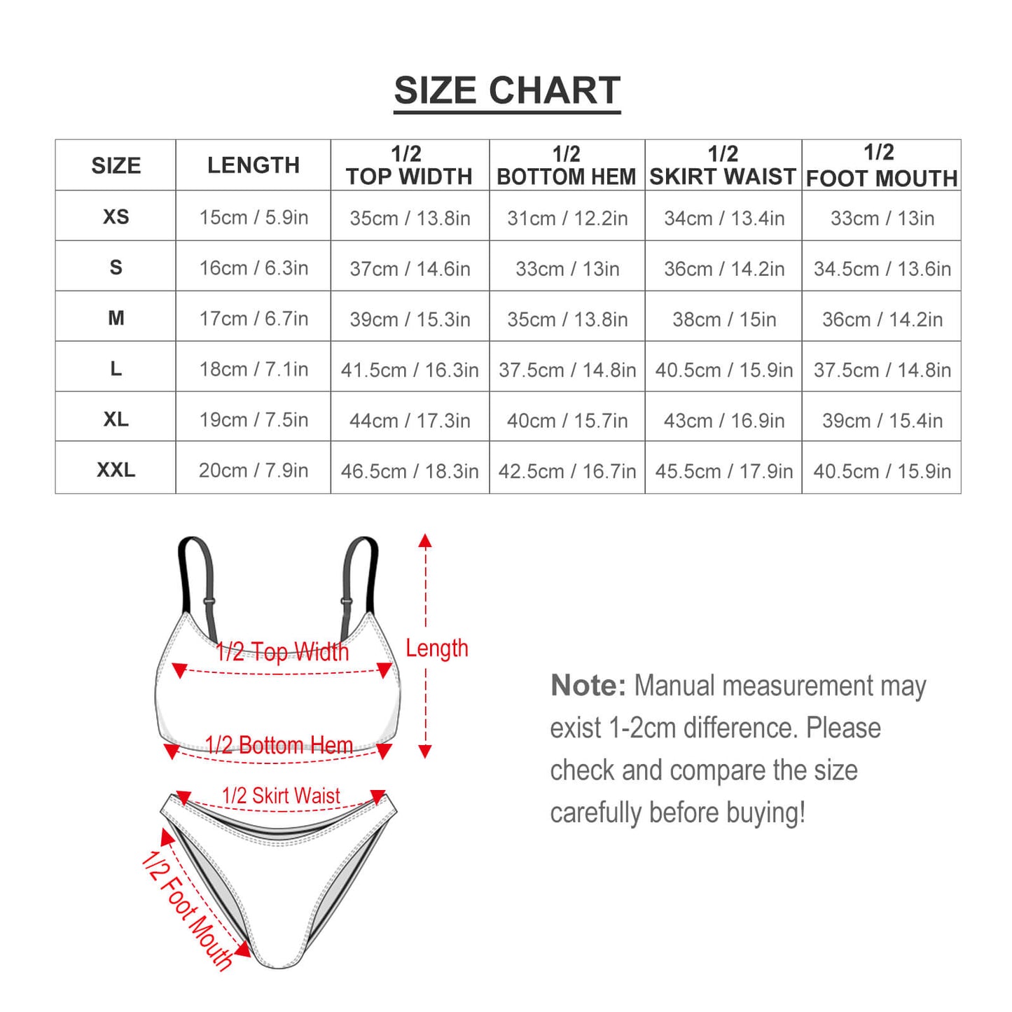 Bikini zonder Padding