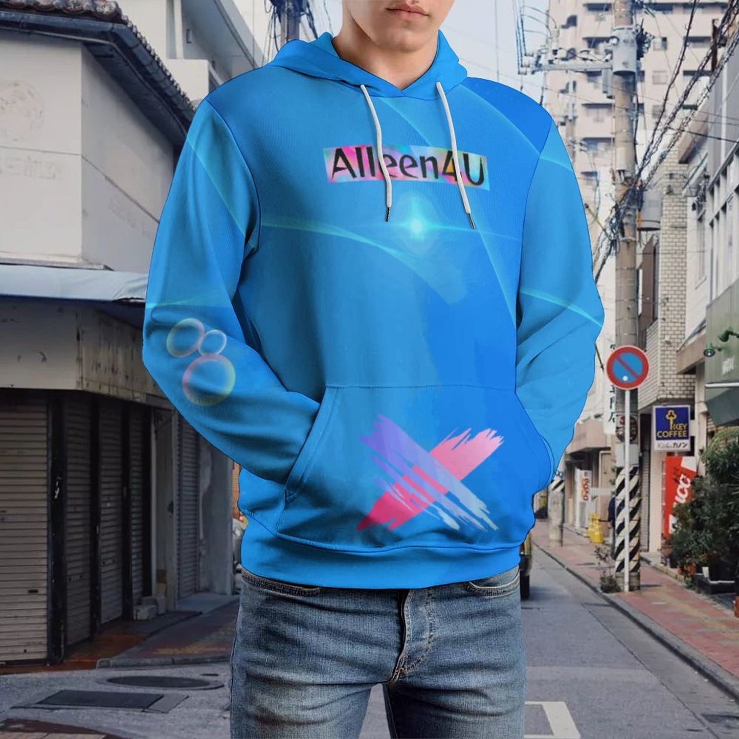 Unisex Loose Hooded Sweater