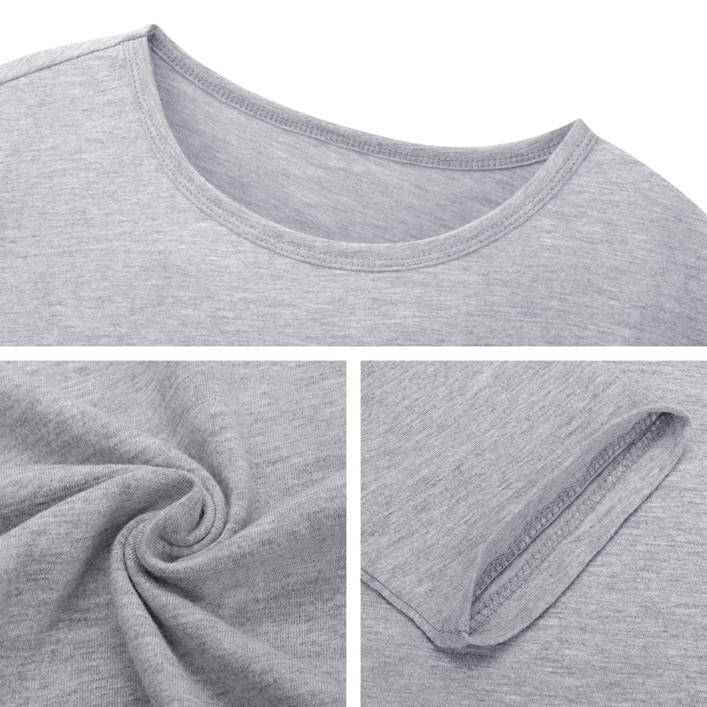 Katoenen T-shirt voor Heren (Lange Mouwen)