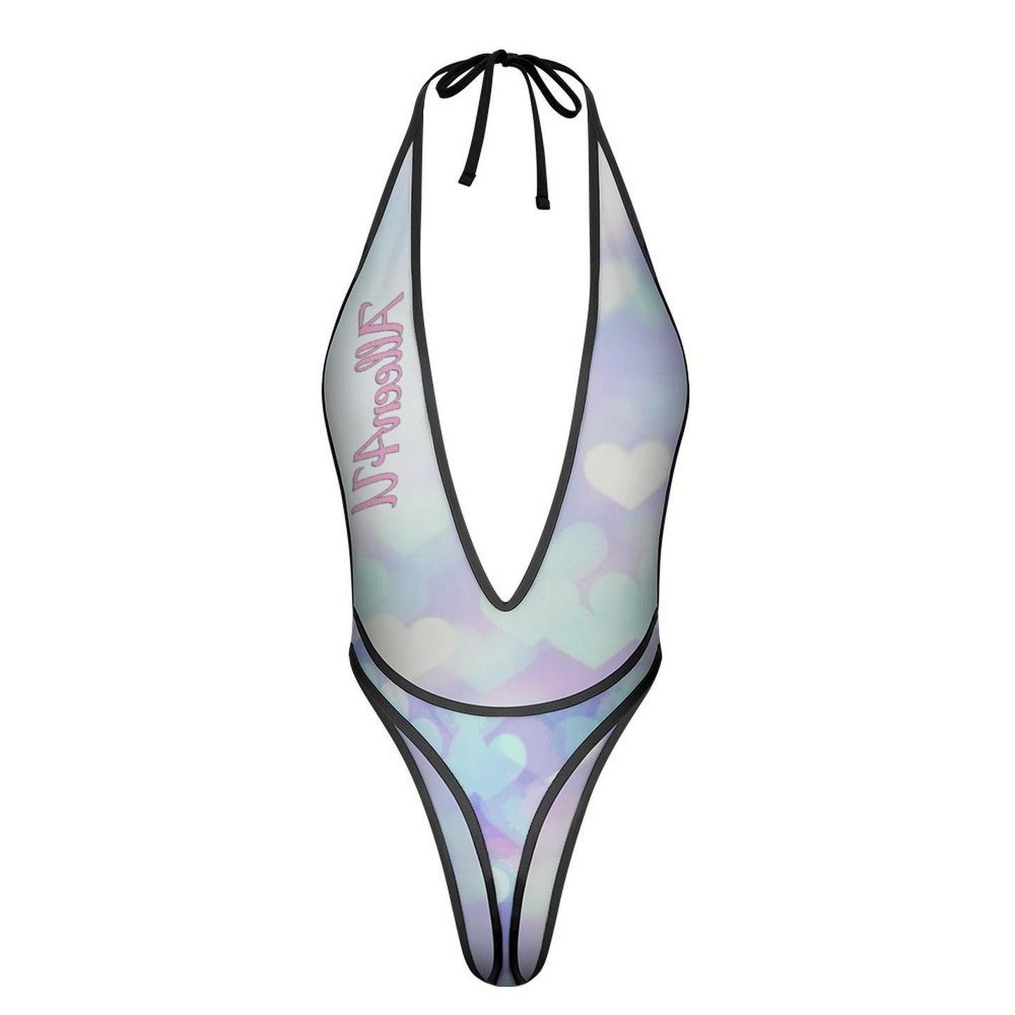 Sexy Lingerie met Diepe V-hals (Open Rug)