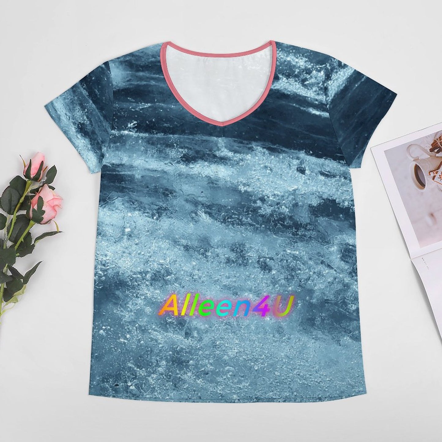 V-neck T-shirt