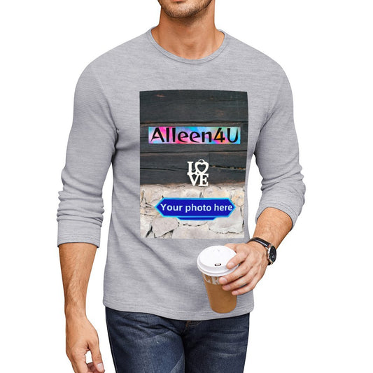 Katoenen T-shirt voor Heren (Lange Mouwen)