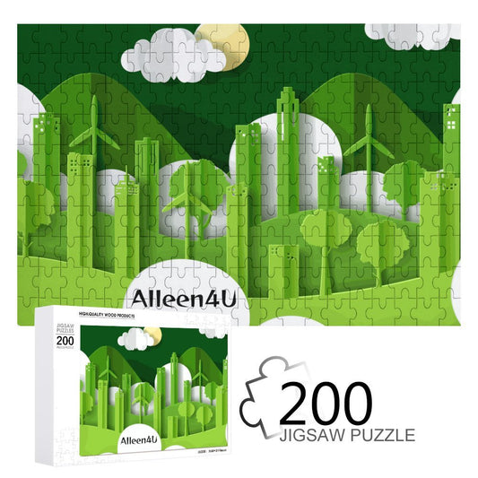 Houten Puzzel (200 Stukjes)
