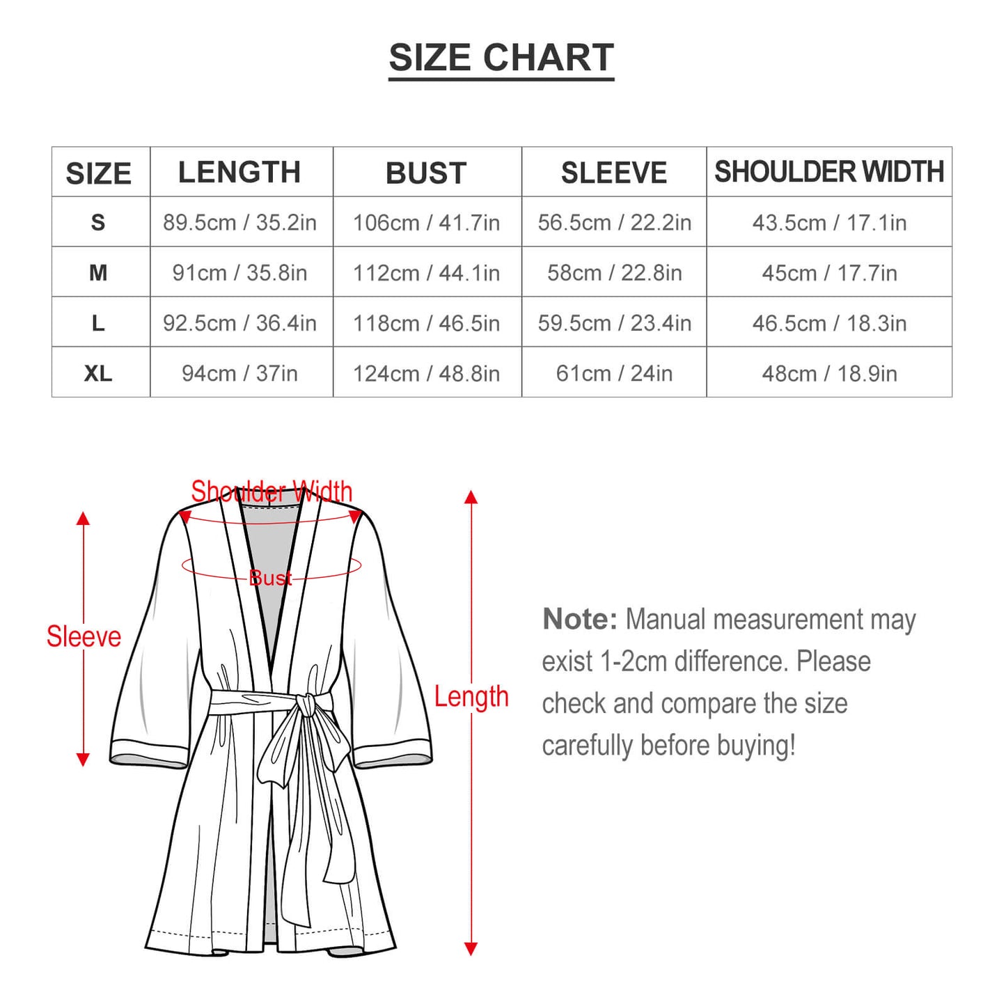Nightgown with Long Sleeves and Belt
