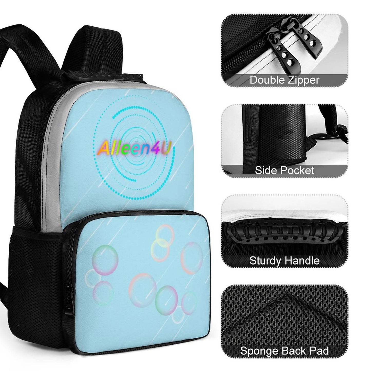 16 Inch Stevige Schooltas