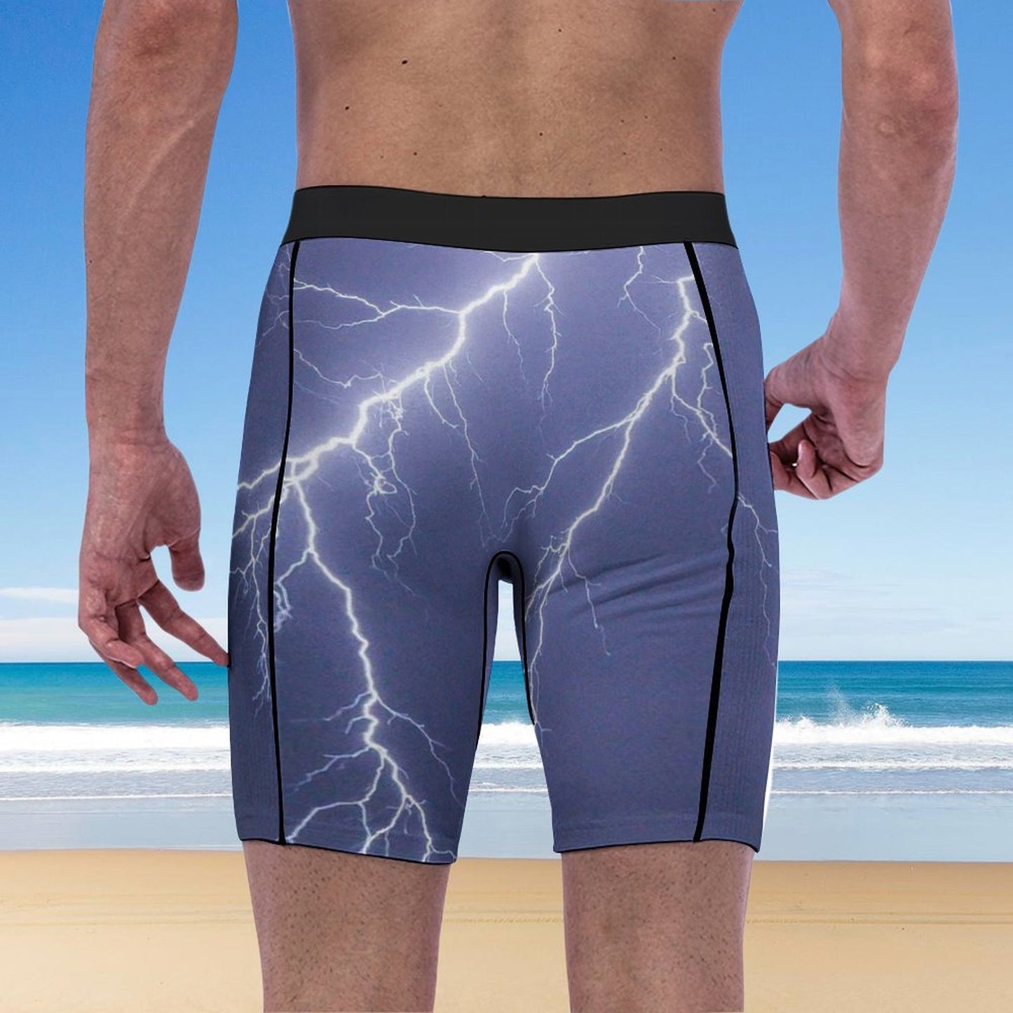 Long Sport Boxer Shorts