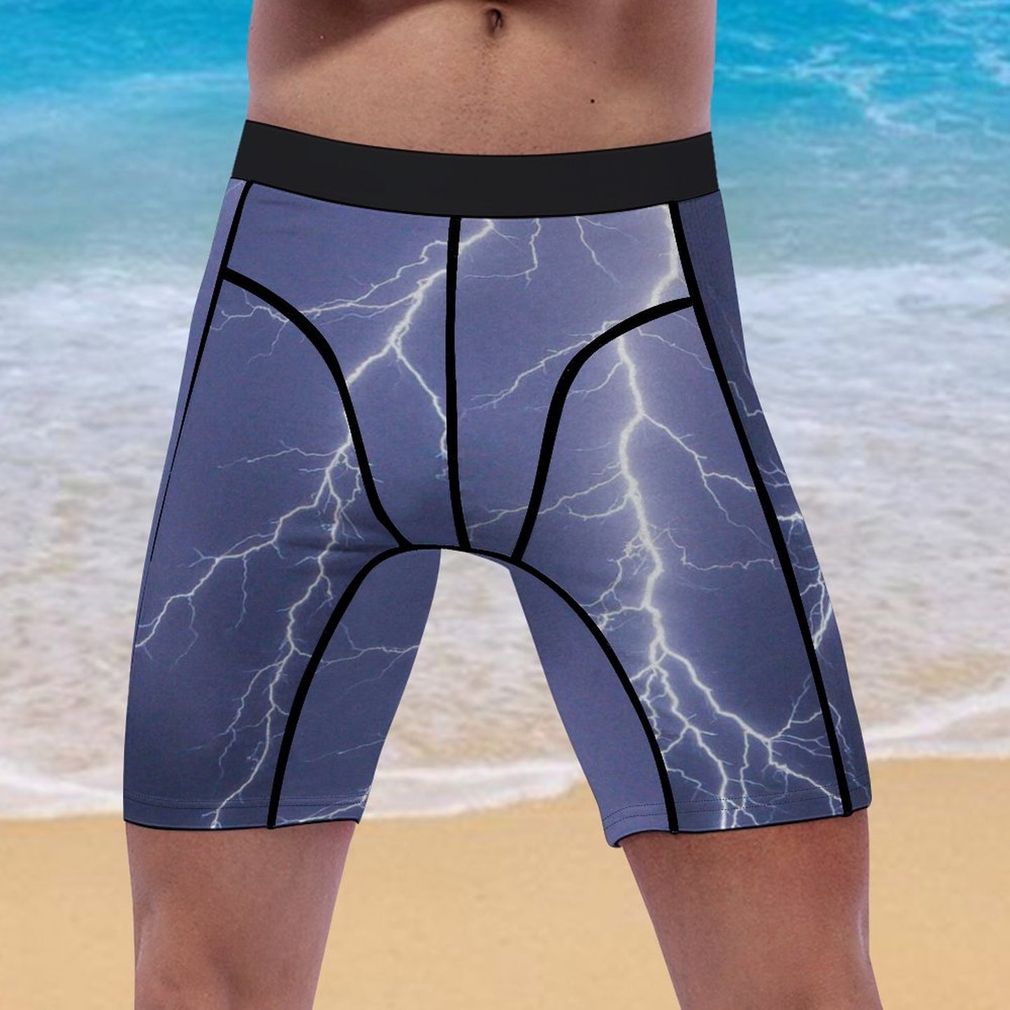 Long Sport Boxer Shorts