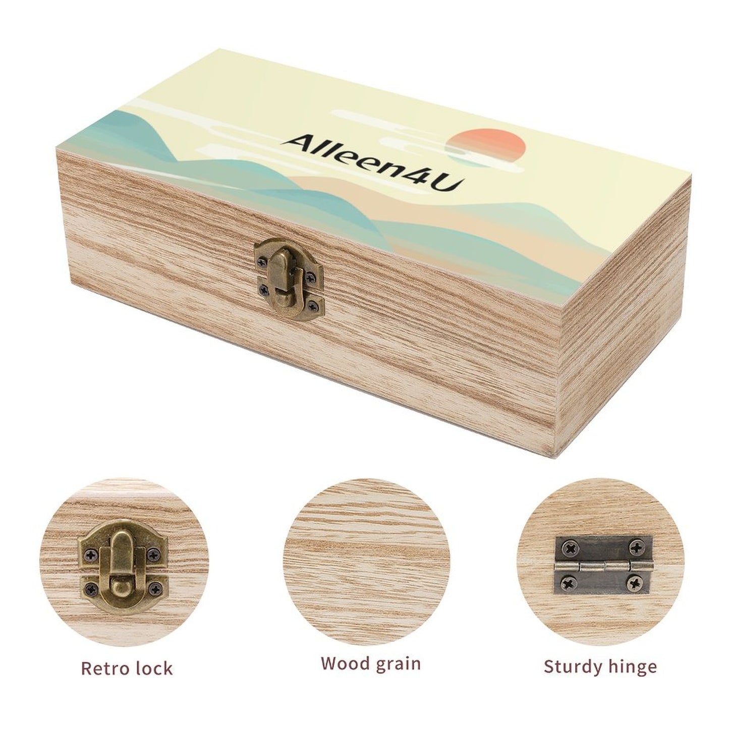 Small Wooden Storage Box