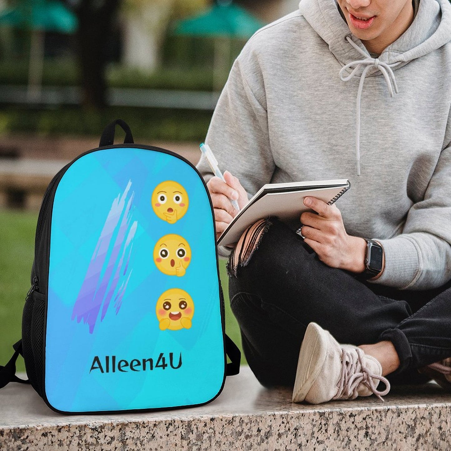 17 Inch Basis Schooltas