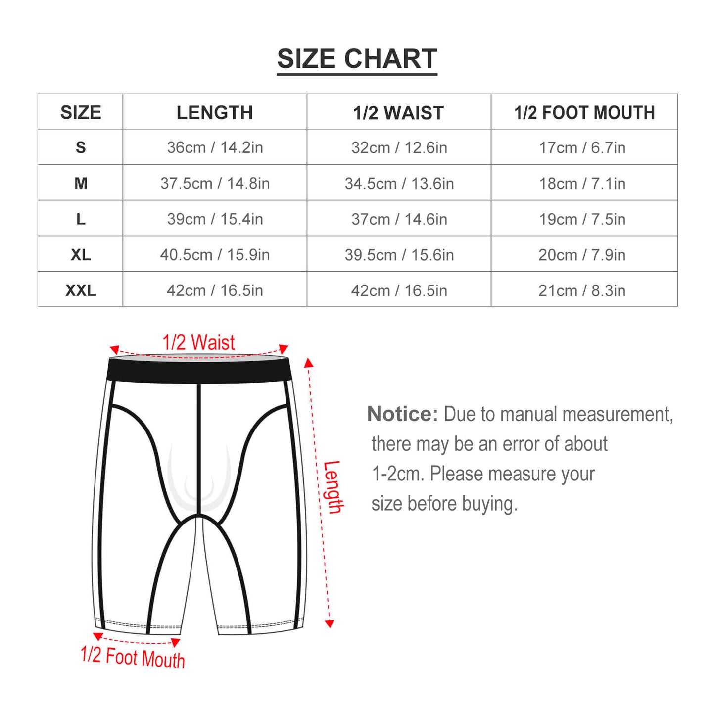 Long Sport Boxer Shorts