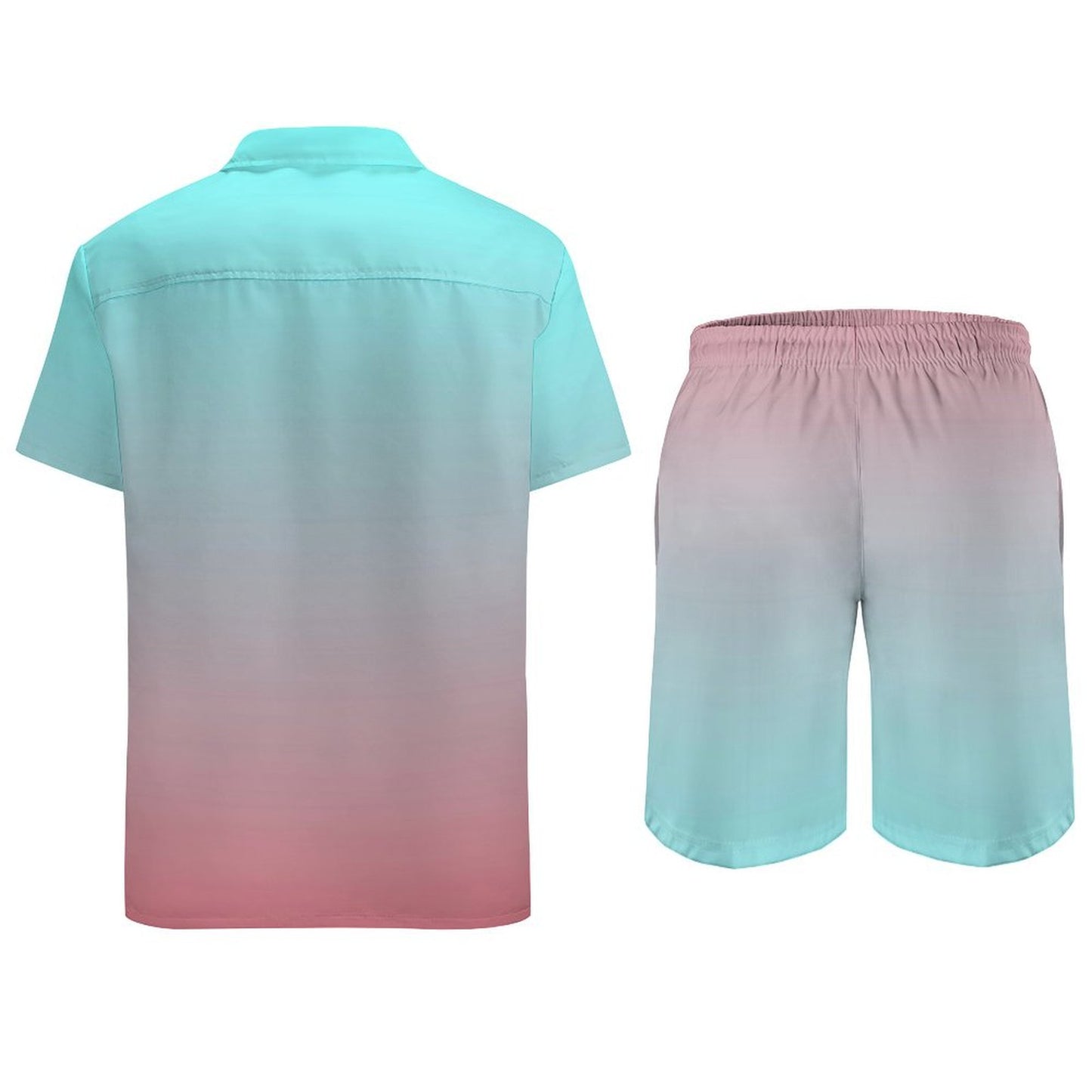 Strandset (Korte Mouwen Shirt en Shorts)