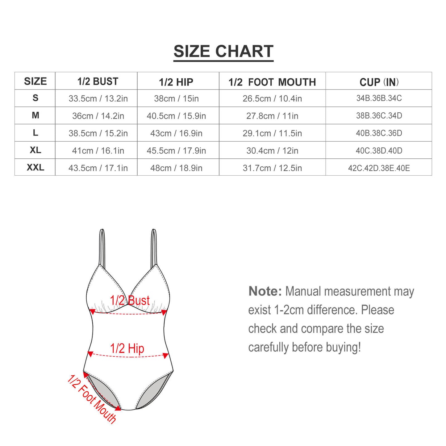 Swimsuit with Removable Padding