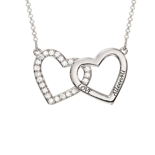 Dubbel Hart Ketting