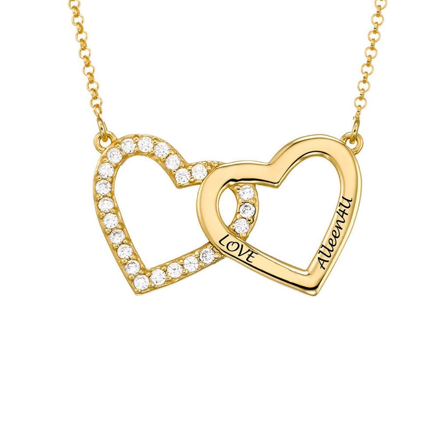 Dubbel Hart Ketting